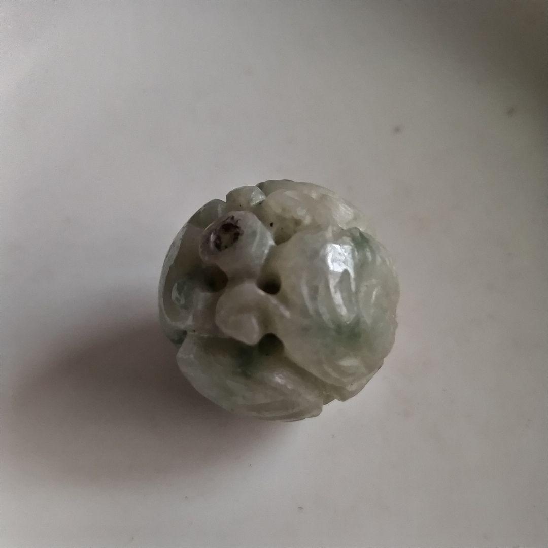 翡翠 彫刻玉 アンティーク