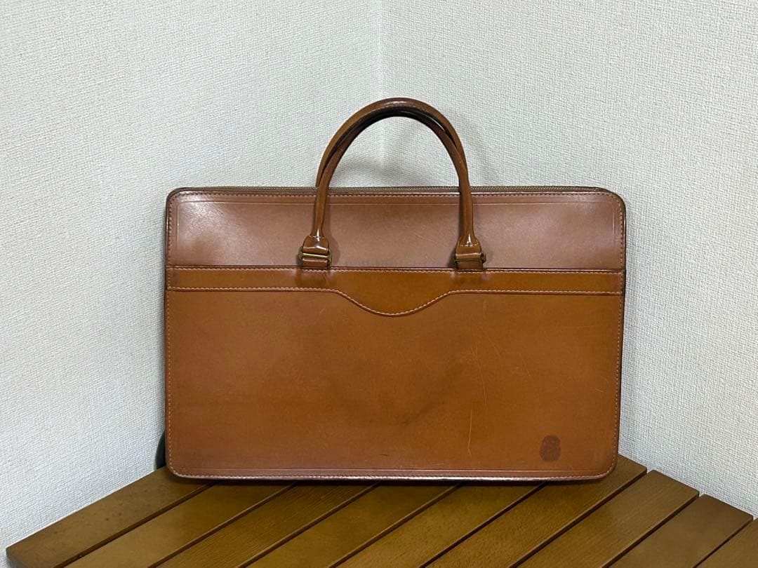 ホワイトハウスコックス Whitehouse Cox ビジネス ブリーフ 茶色