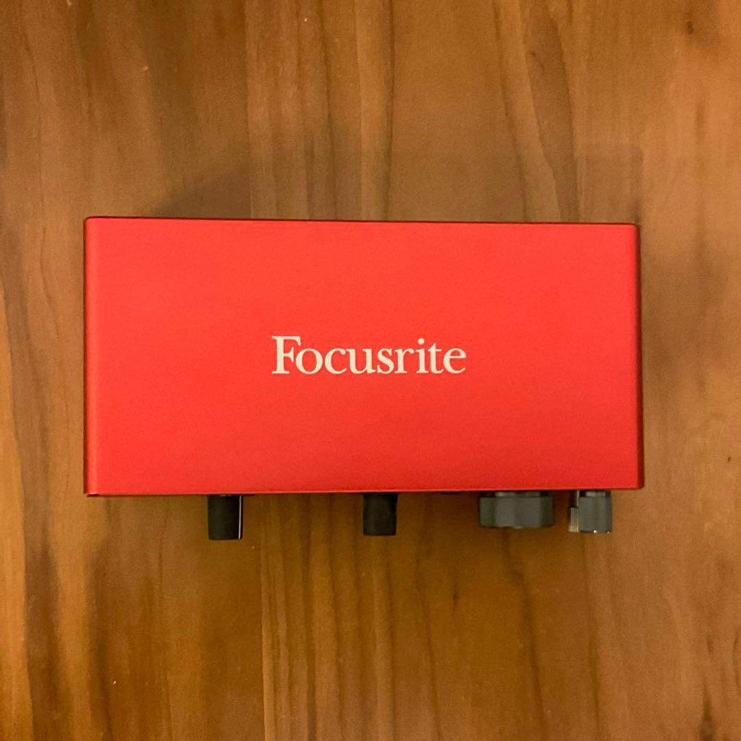 DTM・DAW Focusrite Scarlett 2i2 gen3