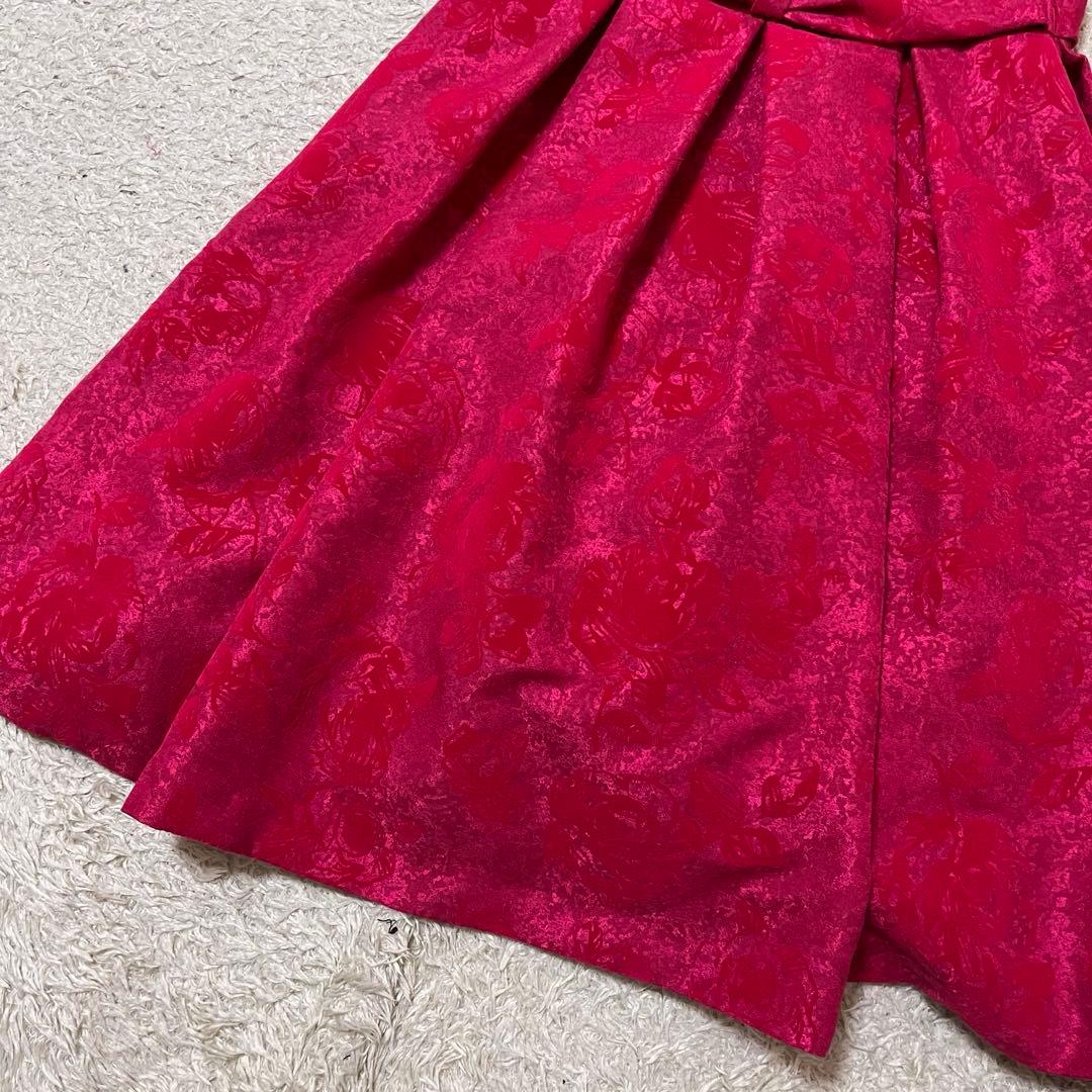 タグ付未使用品　エメ　AIMER パーティドレス　レース　ジャガード