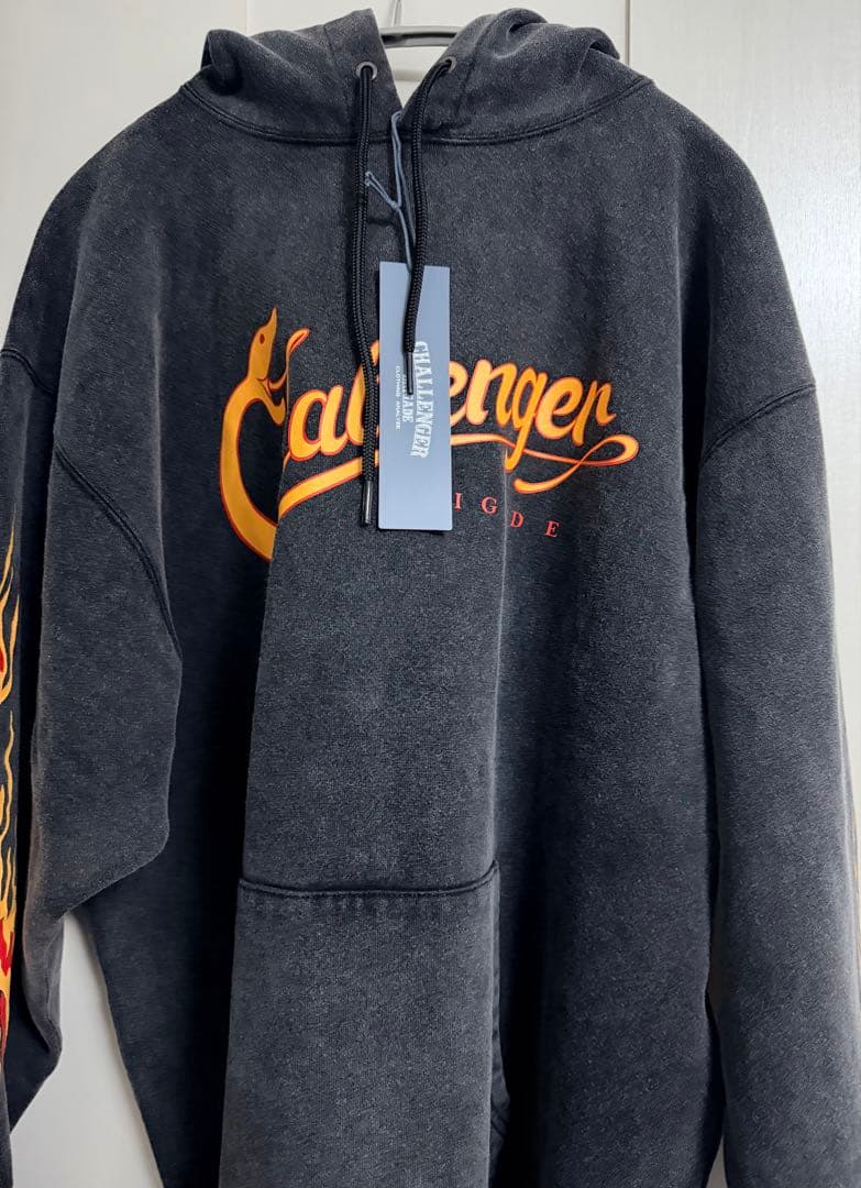 CHALLENGER SNAKING LOGO HOODIE Lサイズ