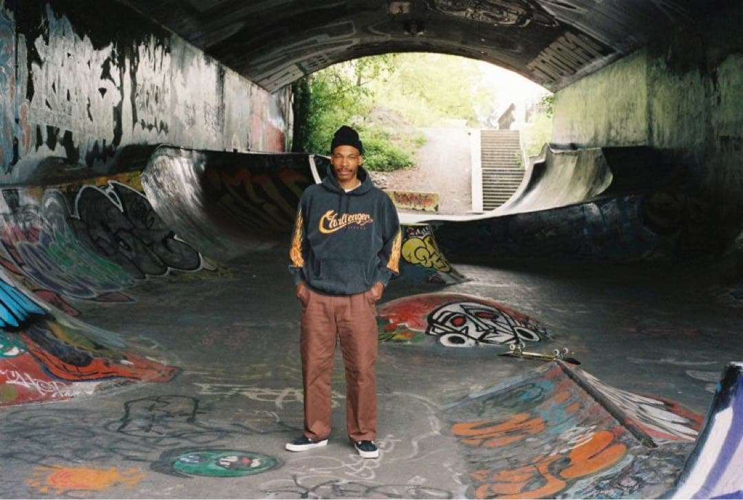 CHALLENGER SNAKING LOGO HOODIE Lサイズ