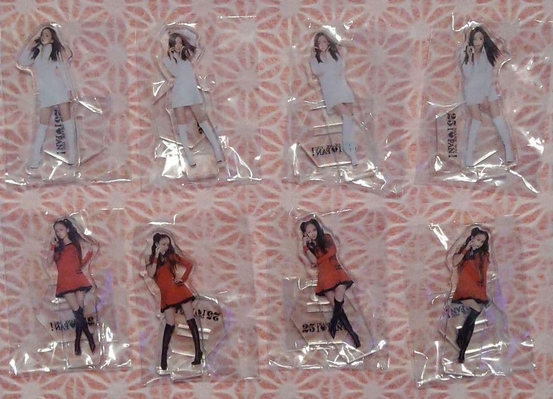 安室奈美恵　DOCOMO　アクリルスタンド　マグネット　コンプリート