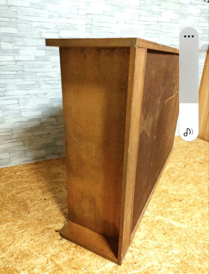 ヴィンテージ　無垢材　棚　清掃済み　アンティーク　レトロ　キャビネット