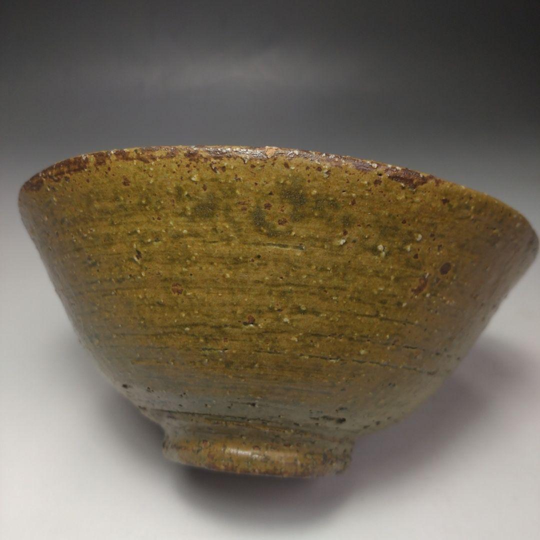 イ207 茶碗『陶元窯　朴富元作　高麗伊羅保』『大徳寺小堀卓巌　箱書　銘　吟風』