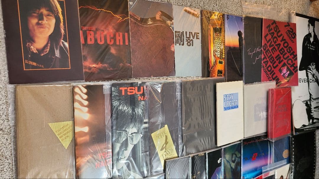 長渕剛　歴代コンサートパンフ (OH!ツアーまで約45年間分)