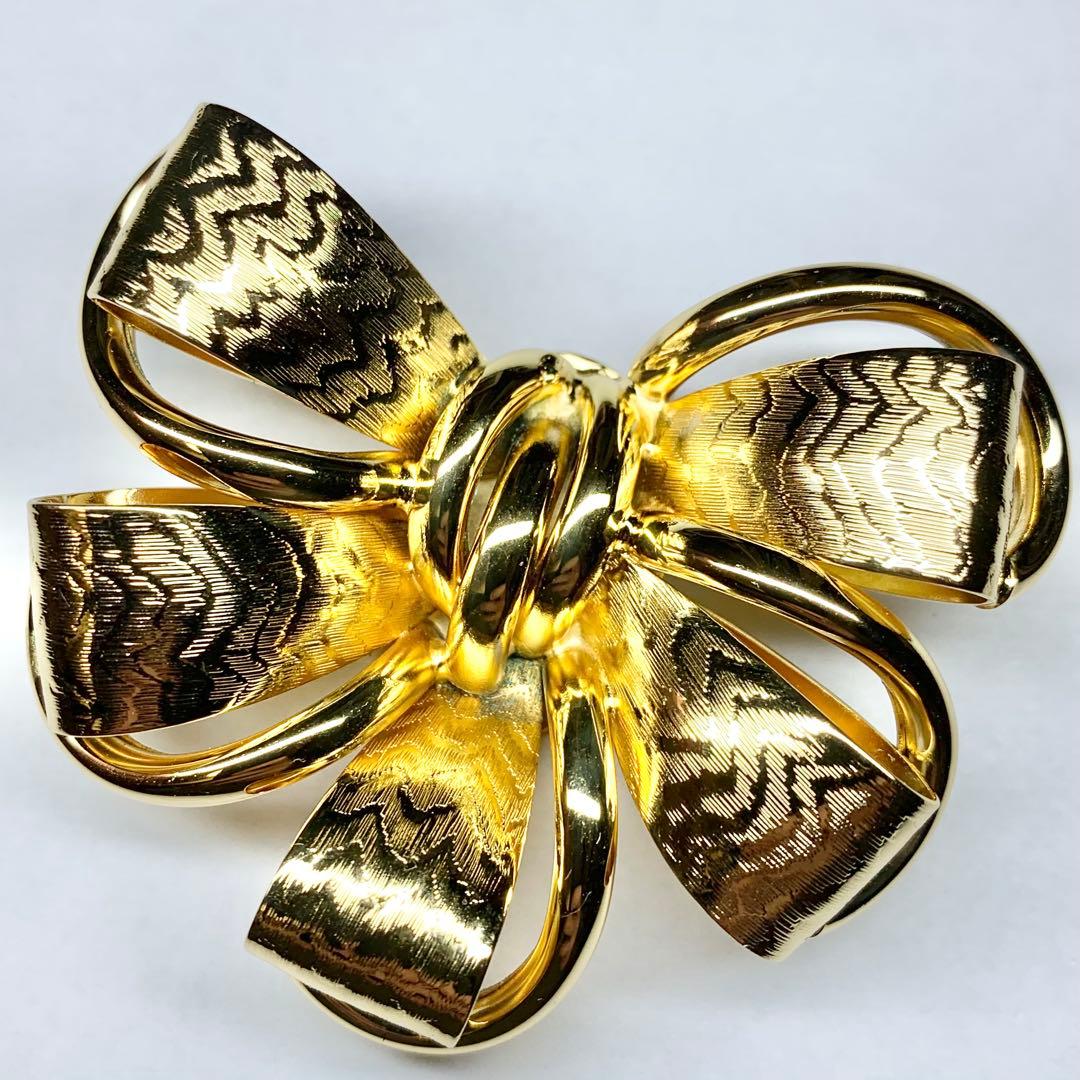 希少 Grosse DIPLOME D'HONNEUR ブローチ リボンフラワー