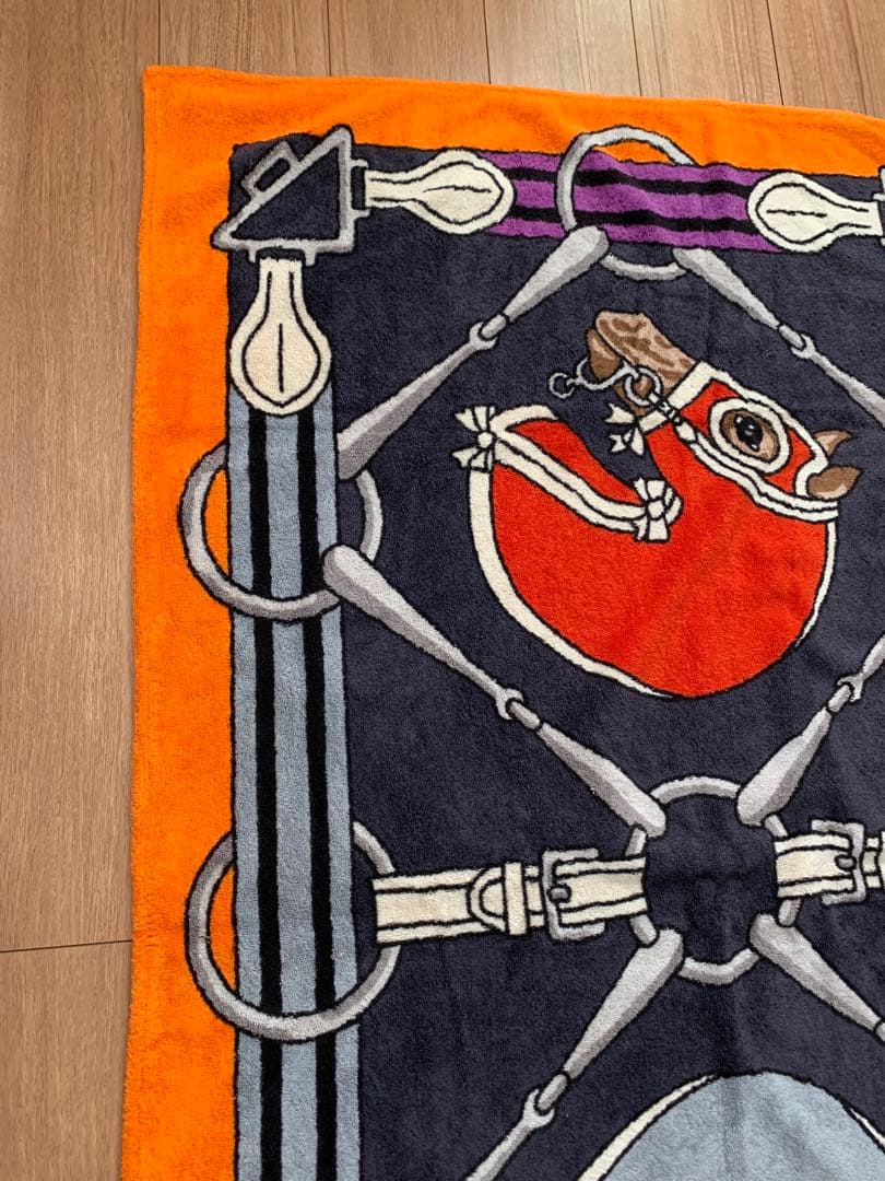 美品❤️エルメスビーチタオル