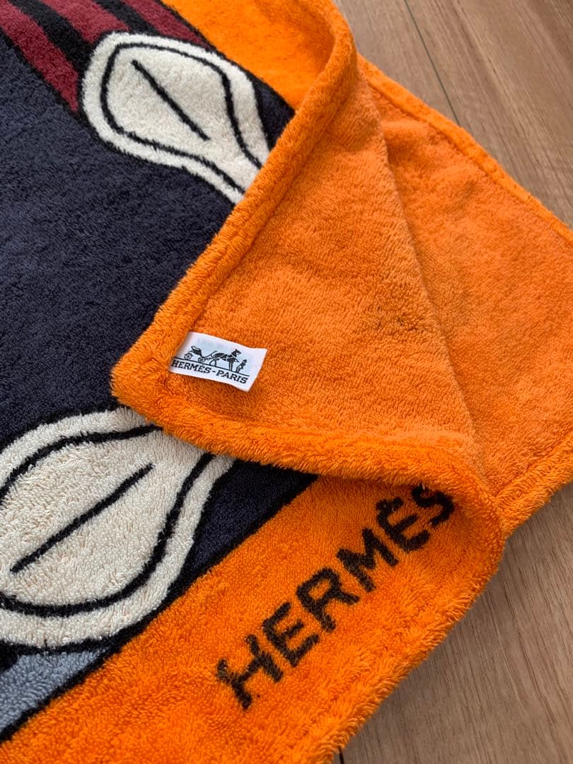 美品❤️エルメスビーチタオル