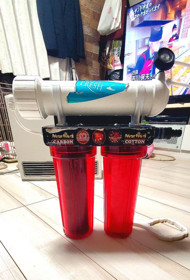 マーフィードビーシュリンプエキスパートフレッシュ150フルセット浄水器　使用極小