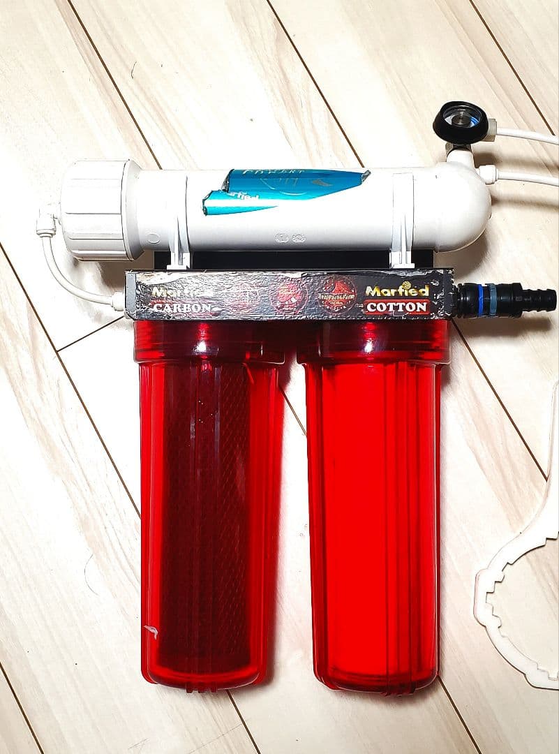 マーフィードビーシュリンプエキスパートフレッシュ150フルセット浄水器　使用極小