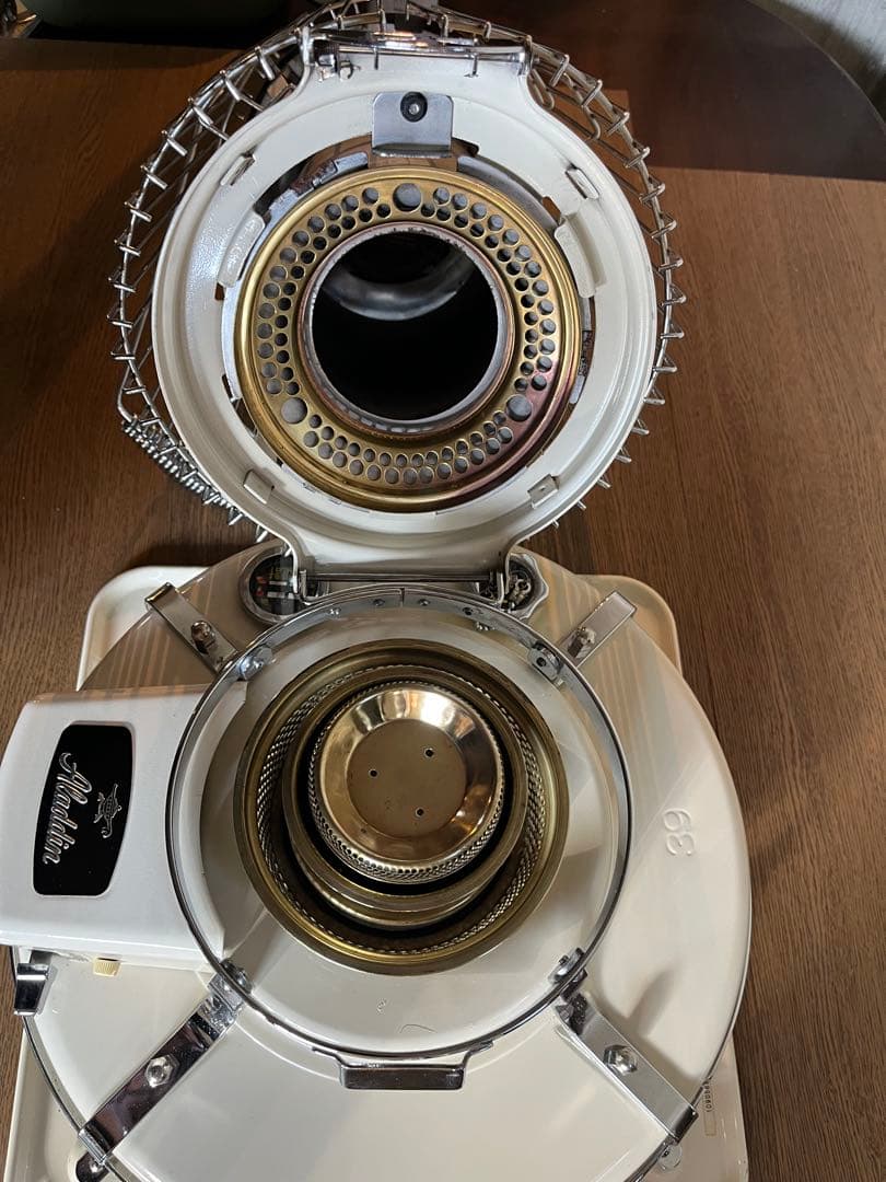 Aladdin アラジンストーブ　39型　ホワイト　【分解整備メンテナンス済】