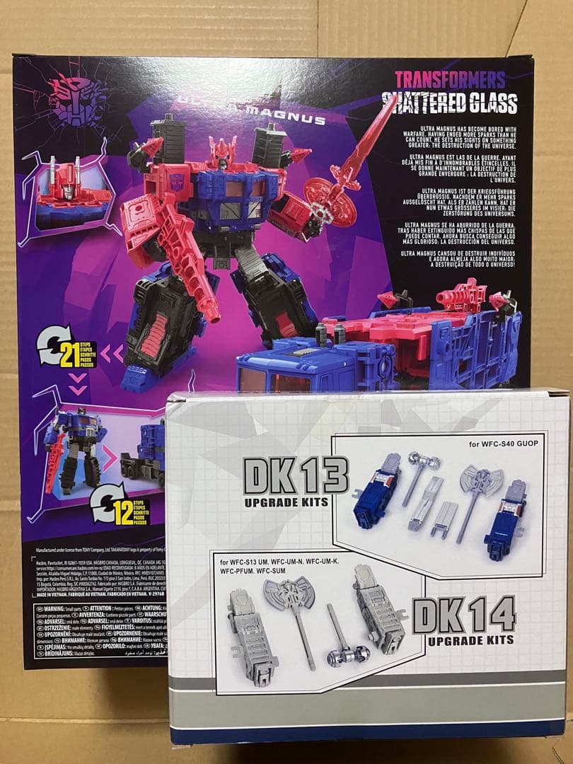 トランスフォーマー シャッタードグラス ウルトラマグナス 箱出 DK-14S