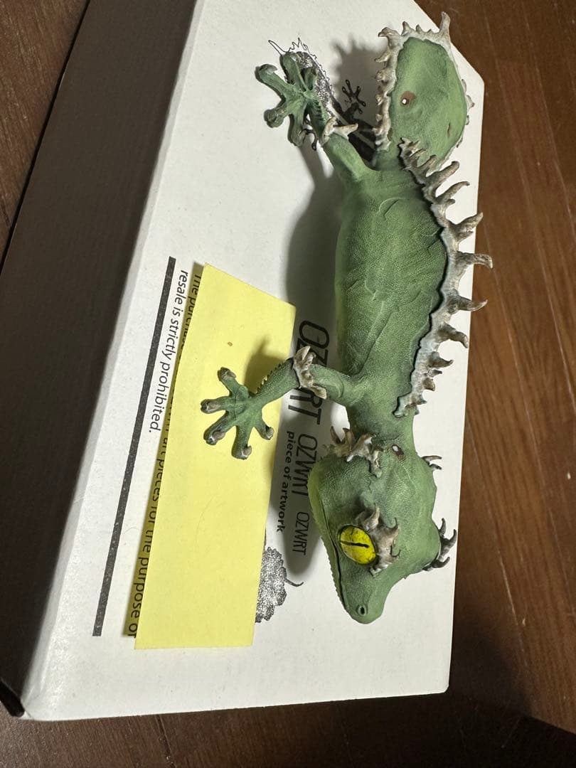未開封品 OZWRT Agave Leaf Tailed Gecko 17cm