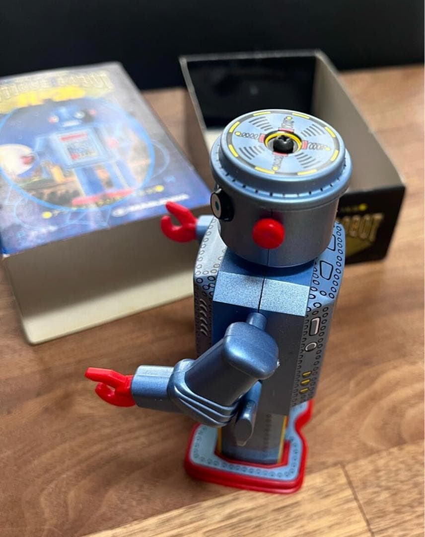 美品 MASUDAYA アンティークロボット R-35 1984年 ゼンマイ走行