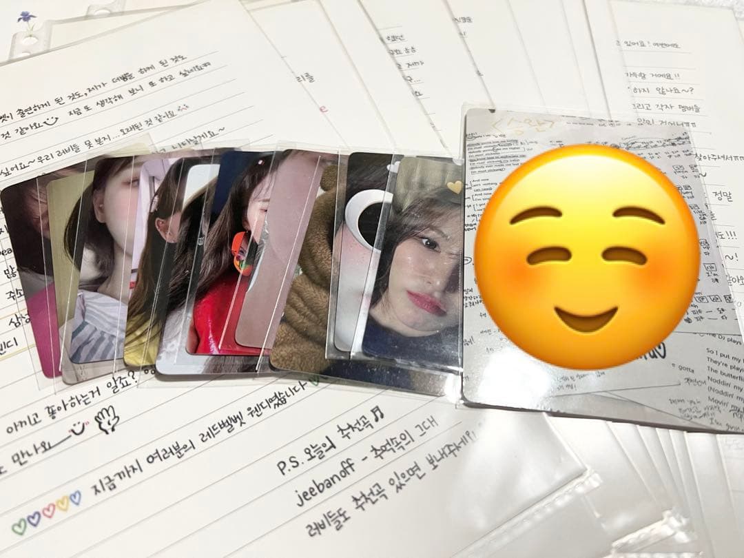 【希少】 Red Velvet ウェンディDear U letter 12ヶ月分