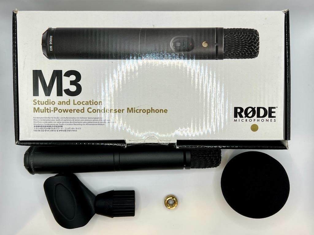 RODE M3 ロード コンデンサーマイク 電池駆動