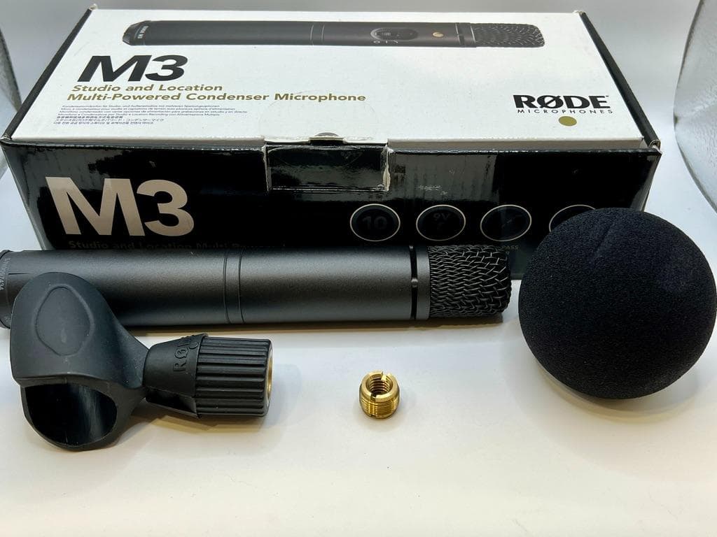RODE M3 ロード コンデンサーマイク 電池駆動