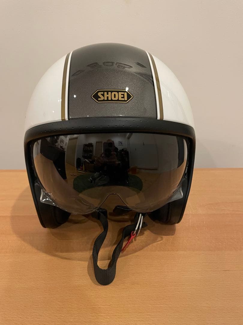 SHOEI ジェットヘルメット ホワイト・ブラック