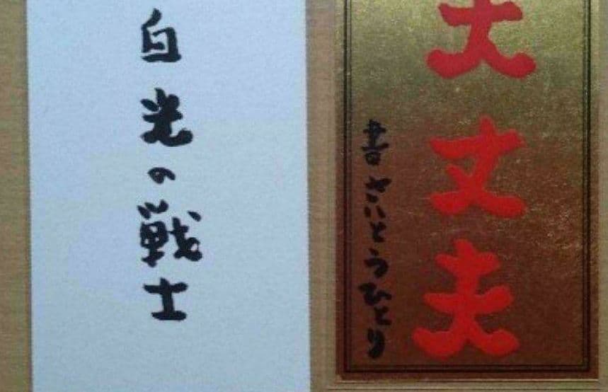 斎藤一人 さん「愛のハンドヒーリング 金札と白光の戦士」セット 銀座まるかん