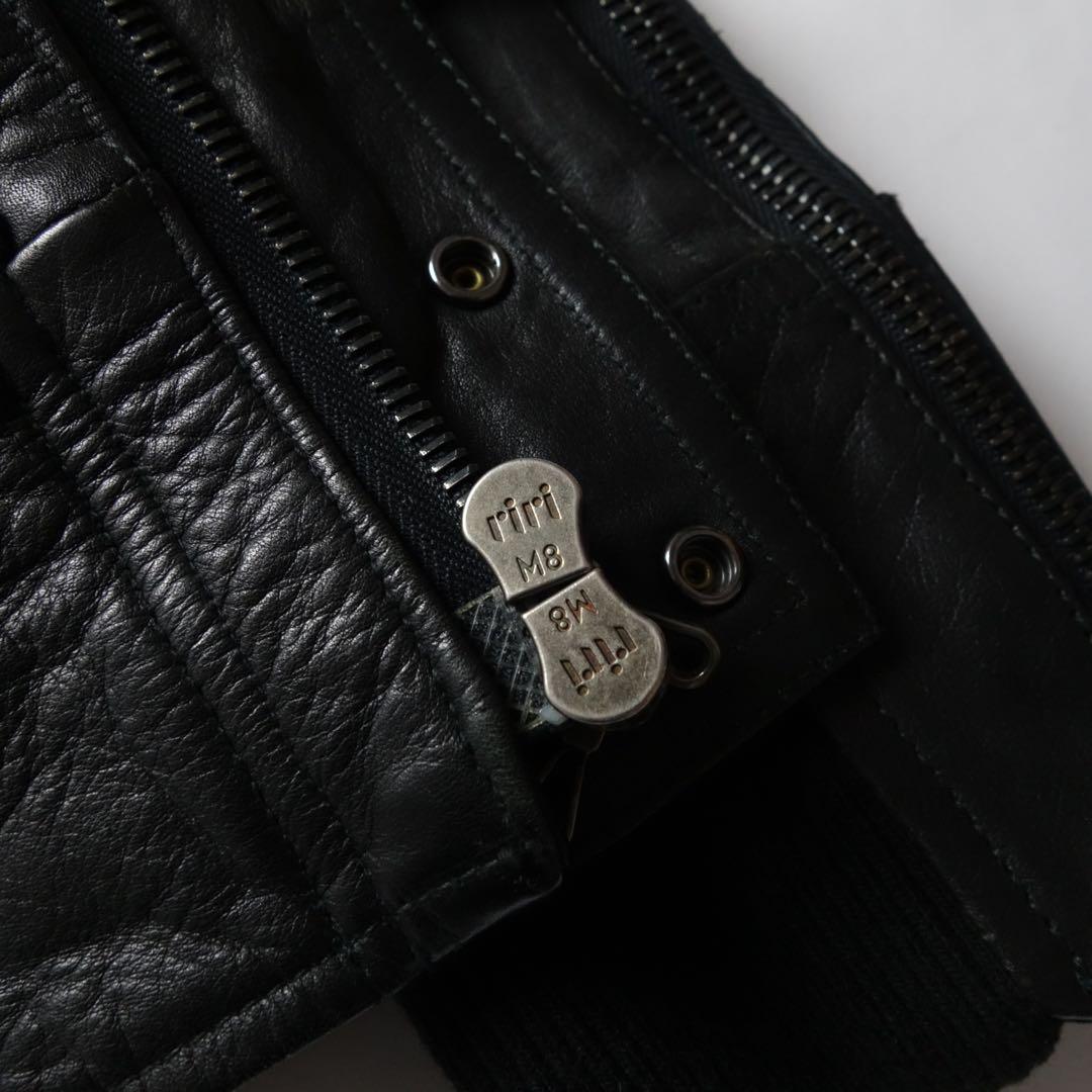 ジャケット・アウター 00s SHELLAC Cow Military Leather Jacket