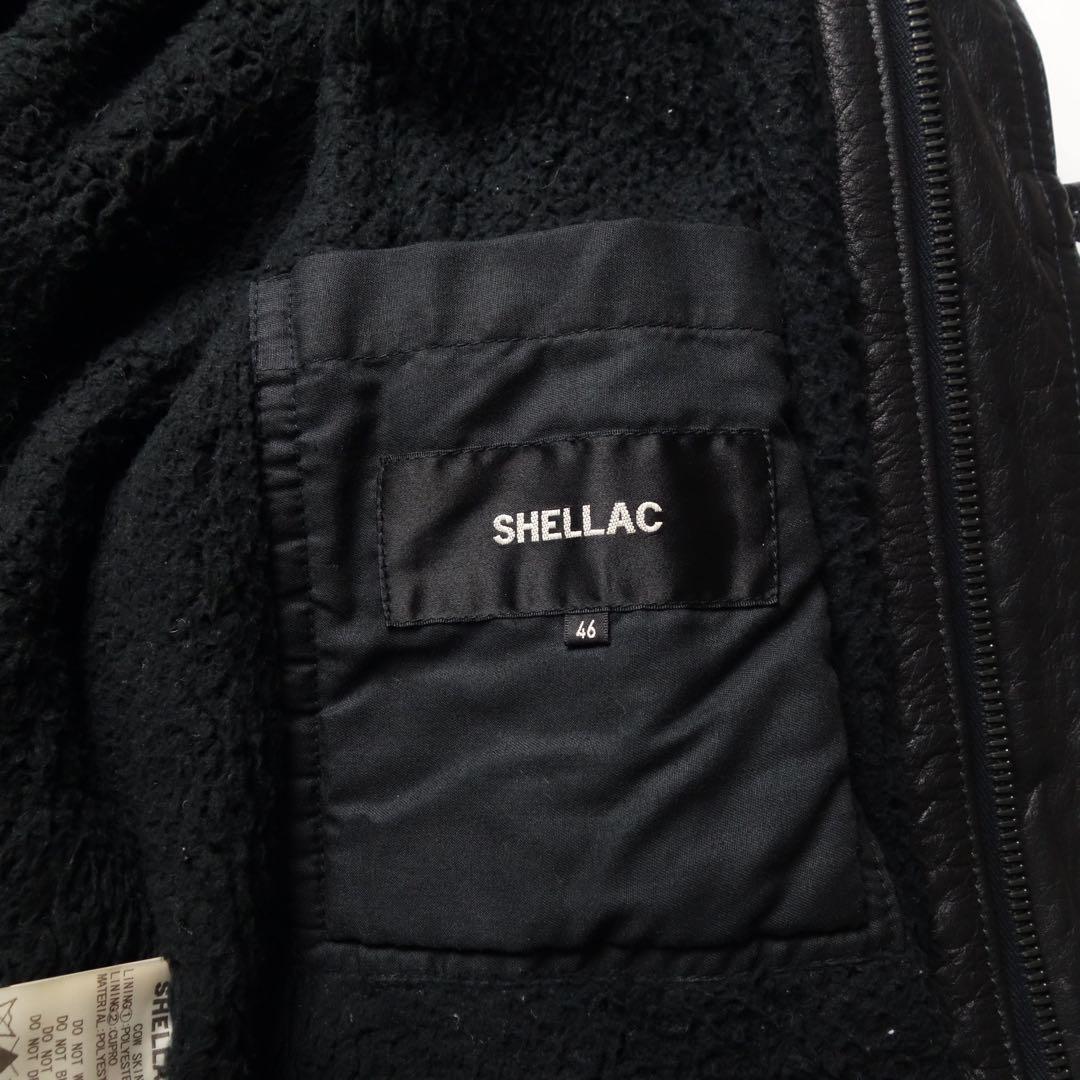 ジャケット・アウター 00s SHELLAC Cow Military Leather Jacket