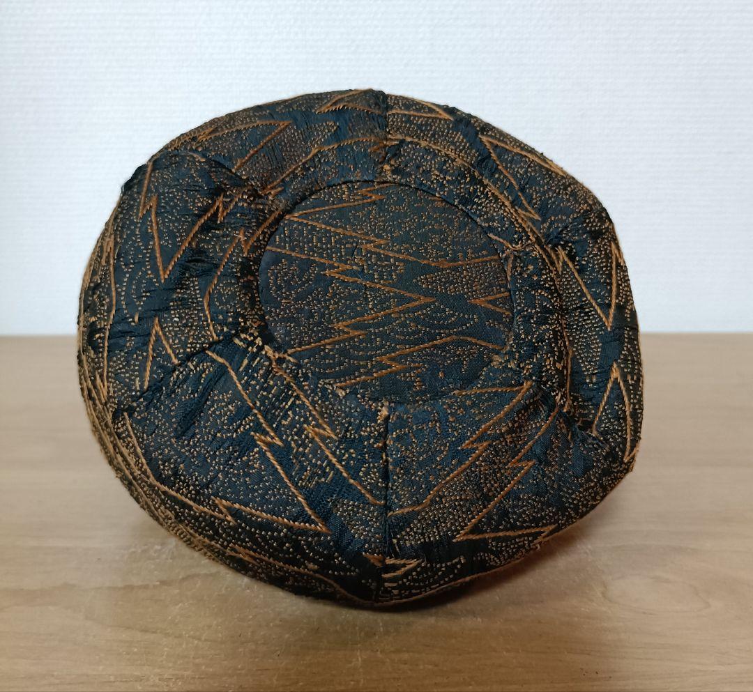 志野焼茶碗　合箱仕覆付　茶道具