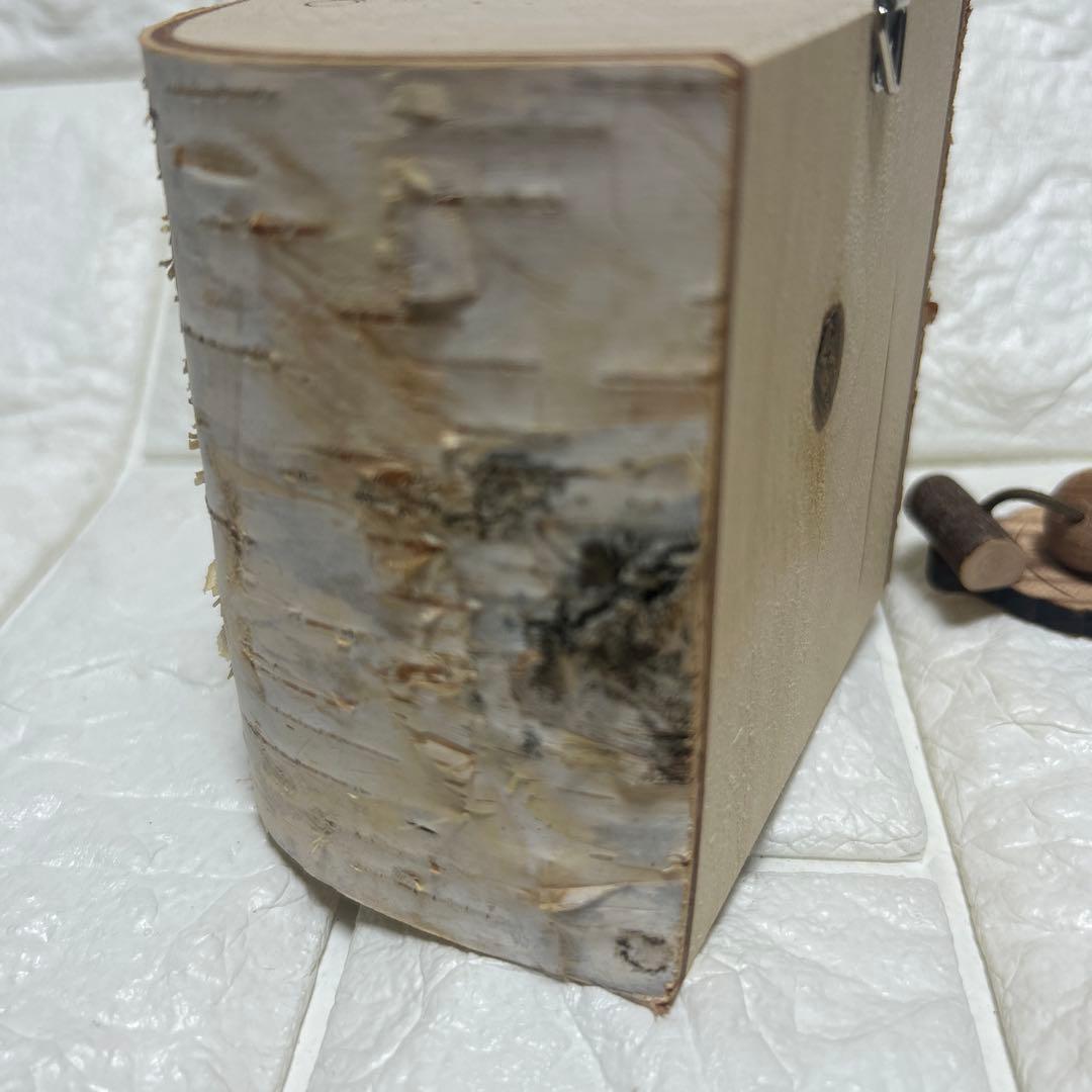 【希少】やまね工房 ぬいぐるみ　巣穴　白樺　 清泉寮