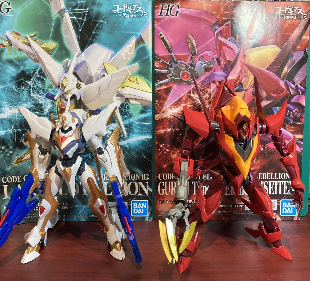 HG ランスロットアルビオン、紅蓮聖天八極式セット