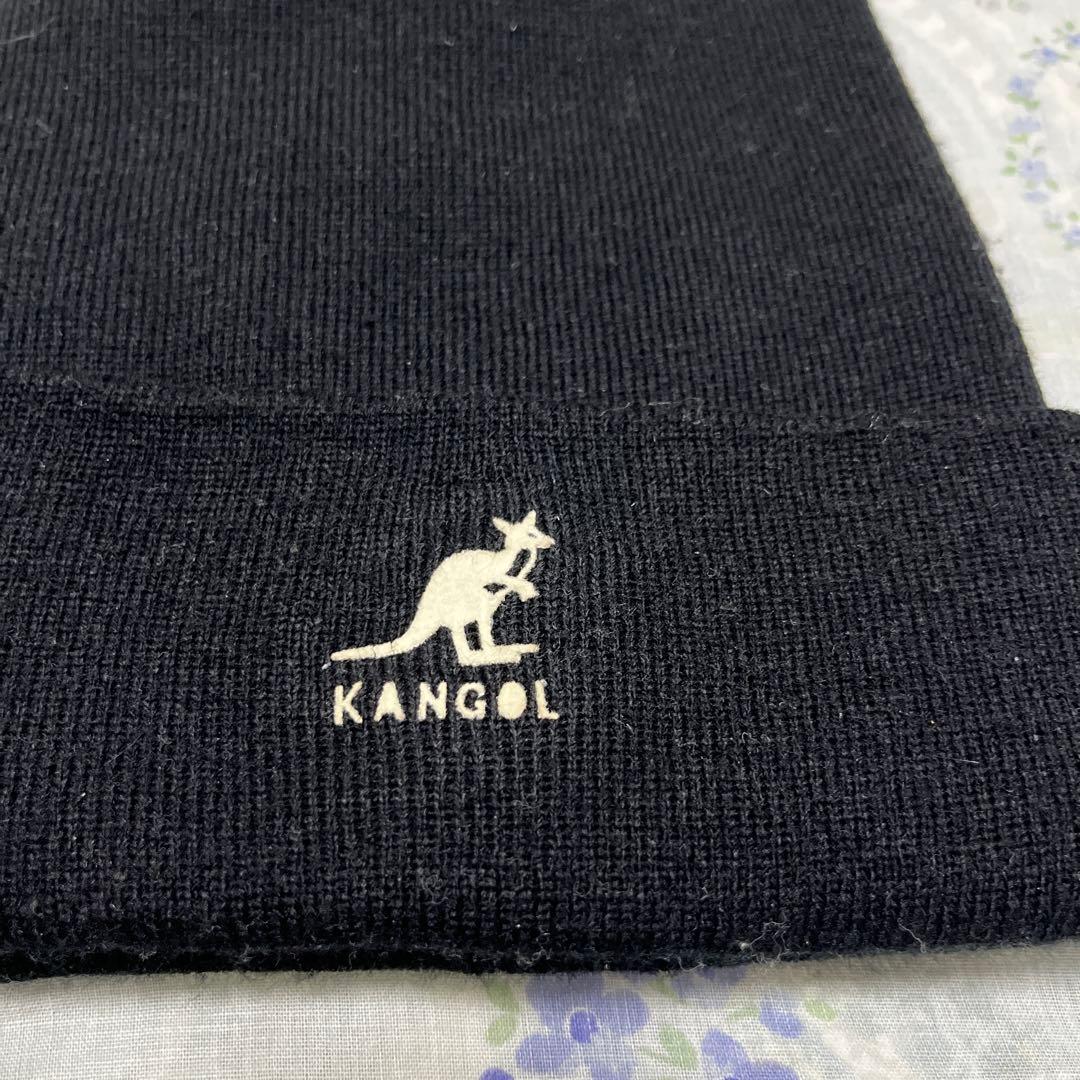 【激レア】KANGOL カンゴール ビーニー ニット帽 90s うさぎ耳