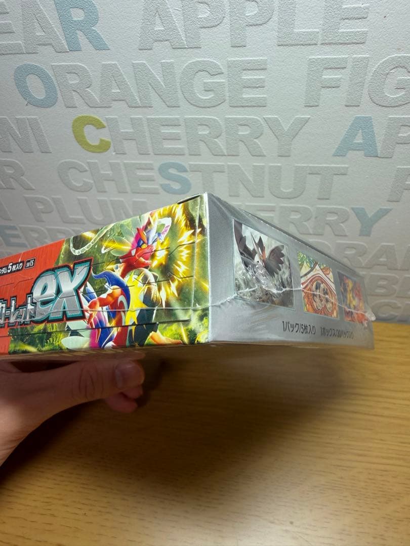 【シュリンク付き】ポケモンカード　スカーレットex BOX