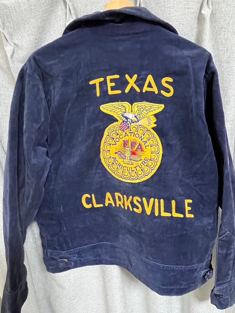 70s FFA ジャケット ネイビー ヴィンテージ