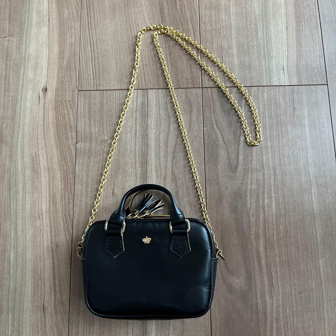 R&D.M.Co- オールドマンズテーラー ミニミニレザーボストンバッグ 美品