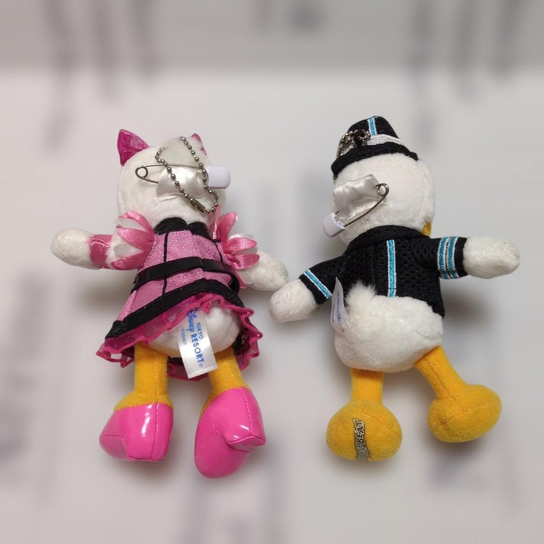 クラブマウスビート ドナルド デイジー ぬいぐるみバッジ