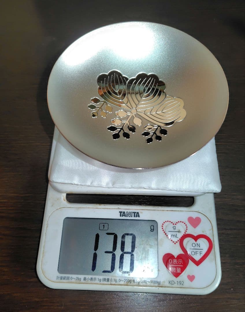 銀杯　純銀138g✕３個