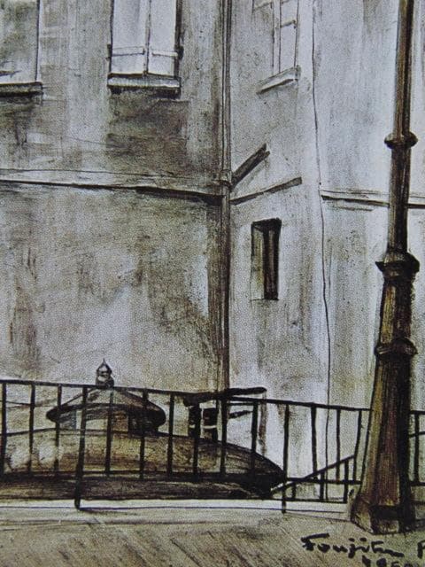 藤田嗣治、【パリのノートルダム（ケ・オゥ・フルール） 】