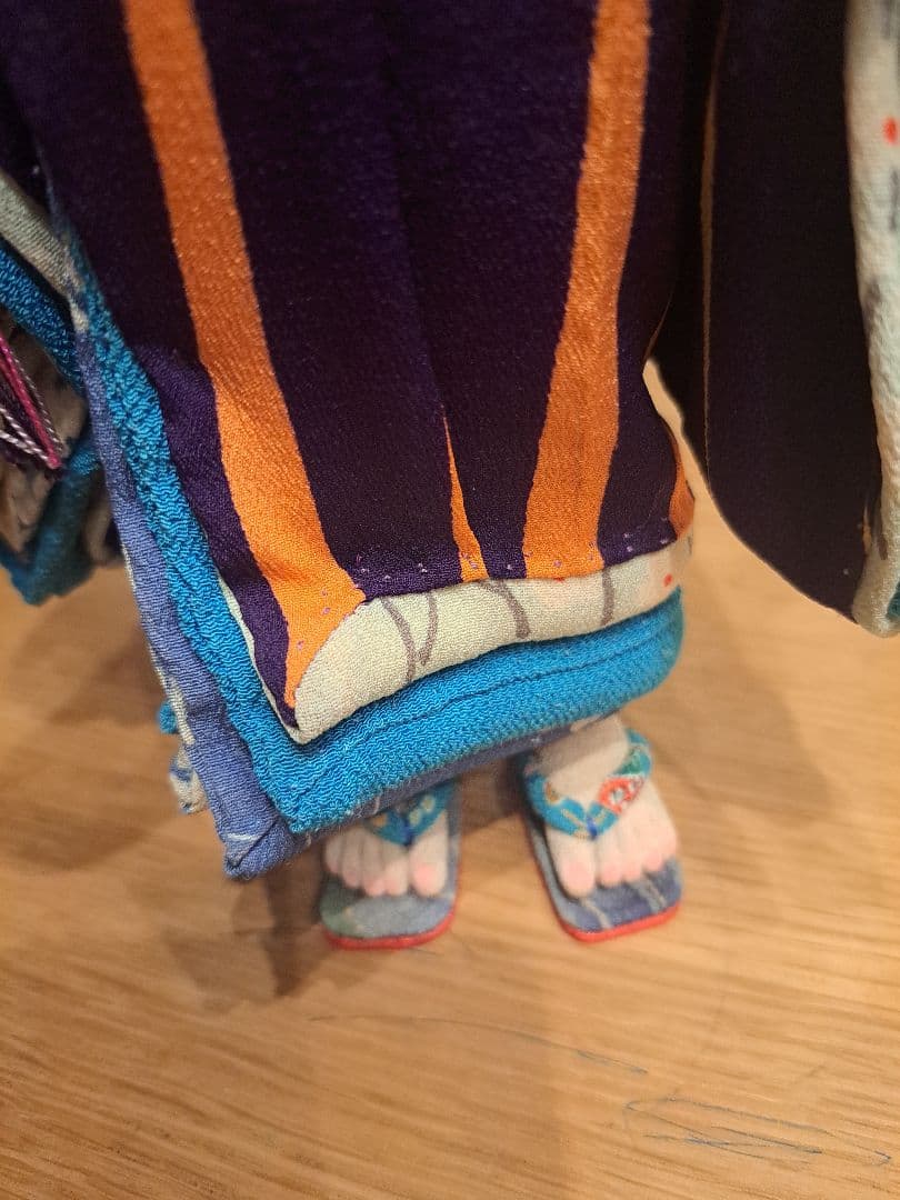 作家物　古布小物店　閉店の為出品　伝統的な着物の人形