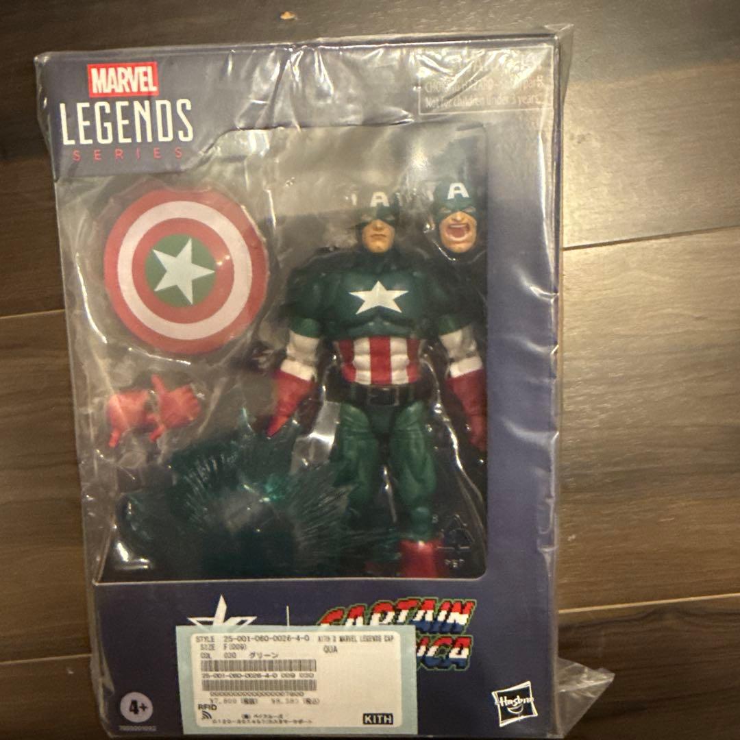 KITH マーベル カプコン フィギュア キャプテンアメリカ Marvel