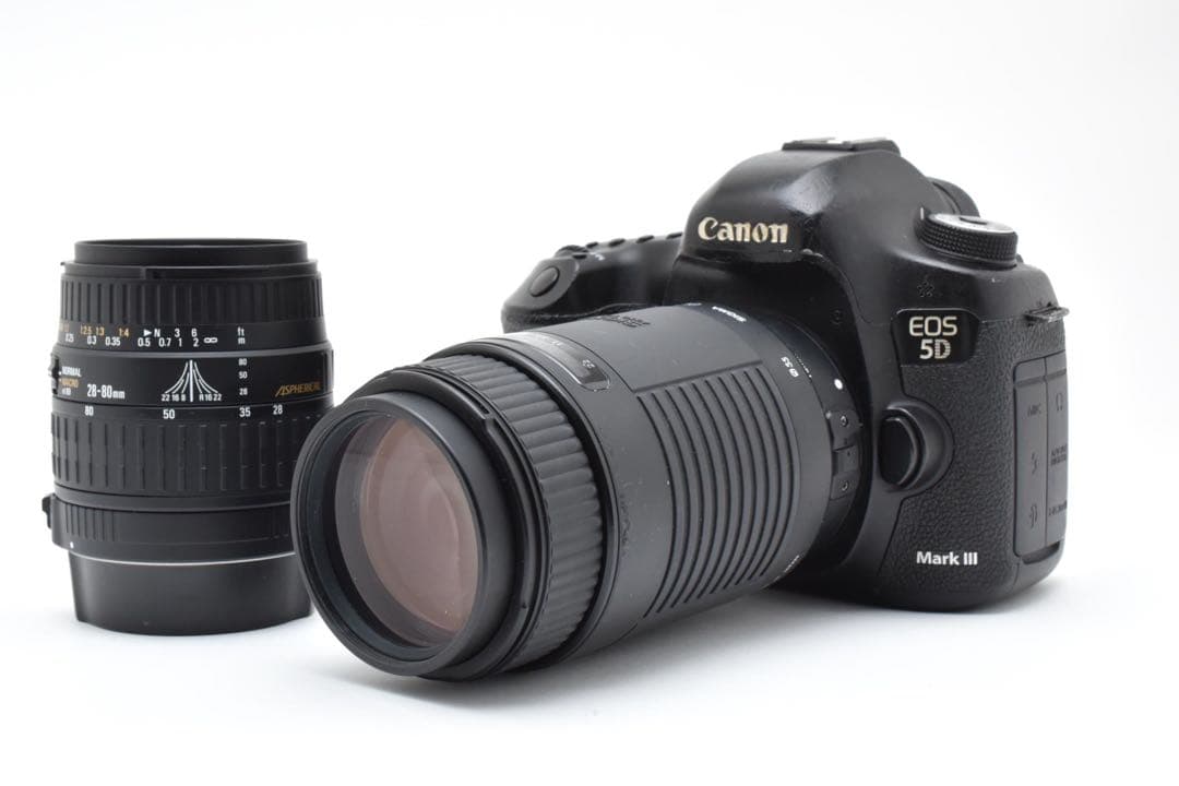 Canon EOS 5D mark III標準&望遠ダブルレンズセット