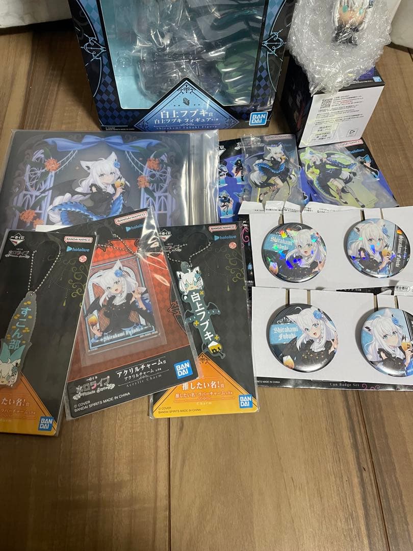 一番くじ ホロライブ 白上フブキ フルコンプ　10点　フィギュア