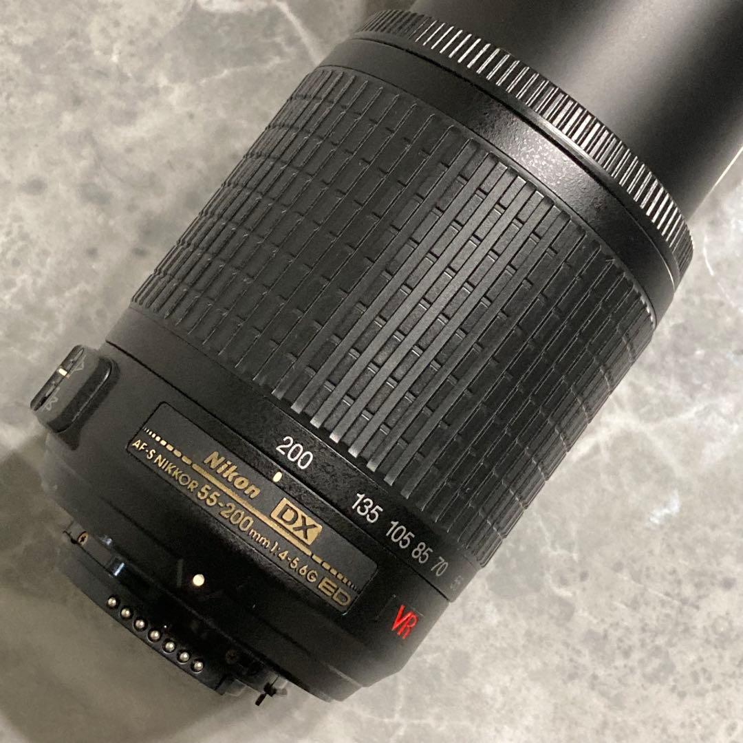 ⭐️美品⭐️ Nikon 55-200mm f/4-5.6G ED VR 望遠レンズ