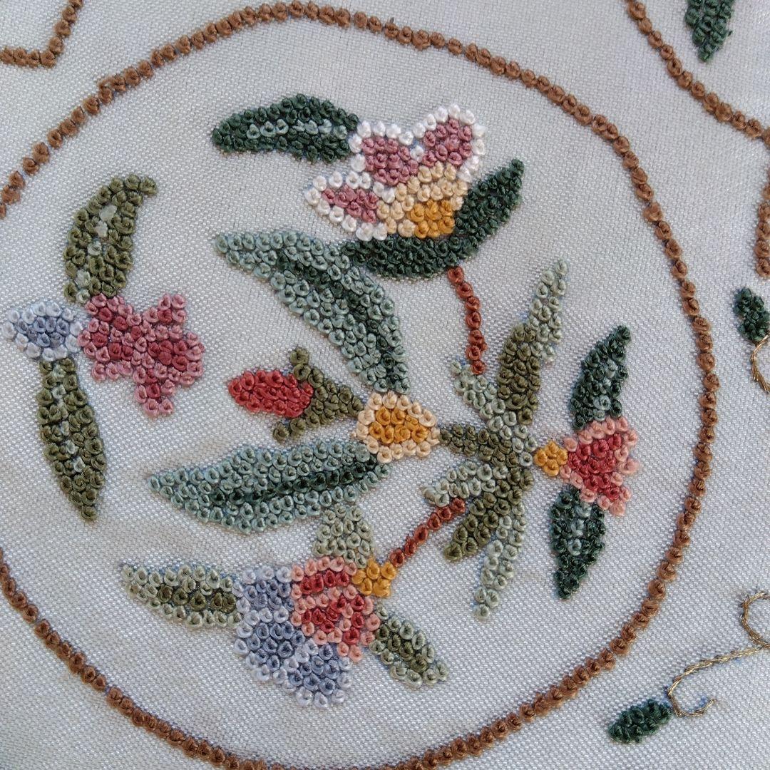 刺繍のある袋帯