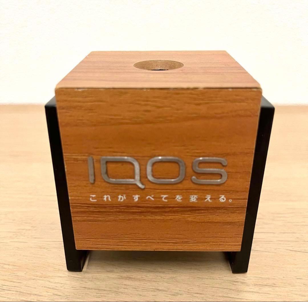 【激レア✨️】木製のIQOS置き型灰皿 非売品