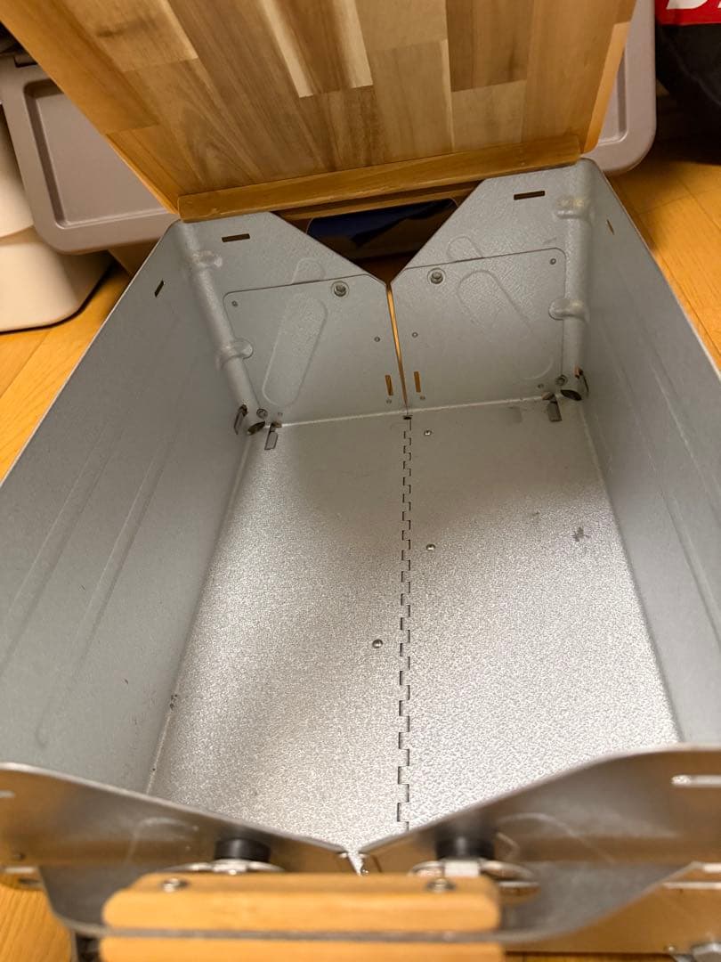 スノーピーク シェルフコンテナ 25 雪嶺祭限定メタルステッカー付き