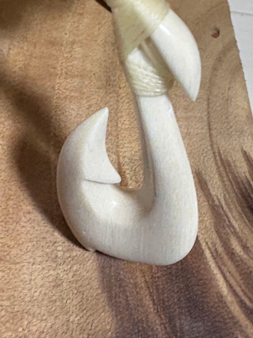 ボーンカービングネックレス(sw55)マッコウ×アバロンシェル7/30限定値下