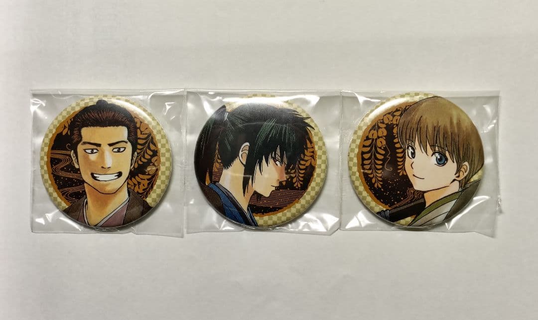 大銀魂展 真選組セット 缶バッチ