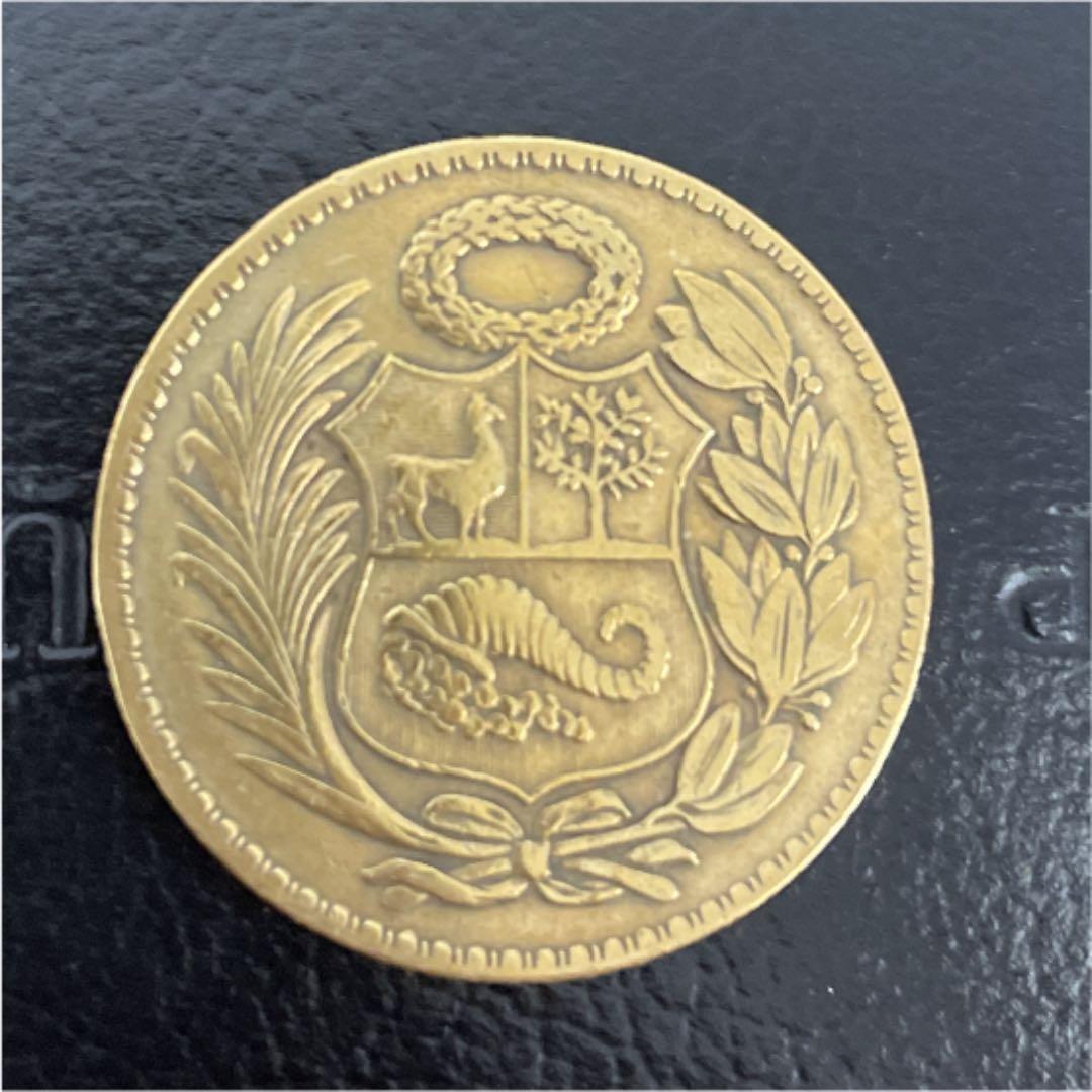 希少　ペルー　1941年　1／2ソル