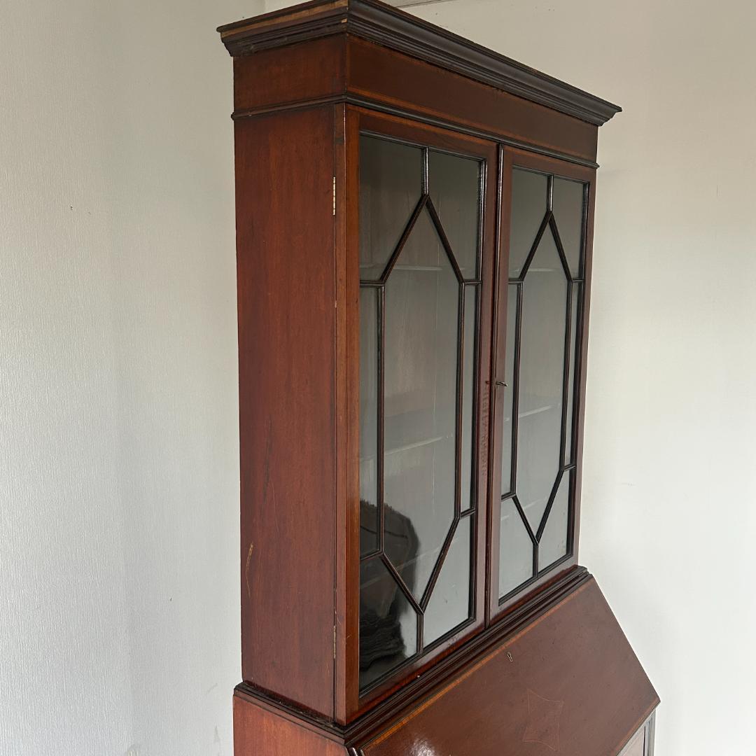 イギリス アンティーク家具 ビューローブックケース 1930年頃 881A