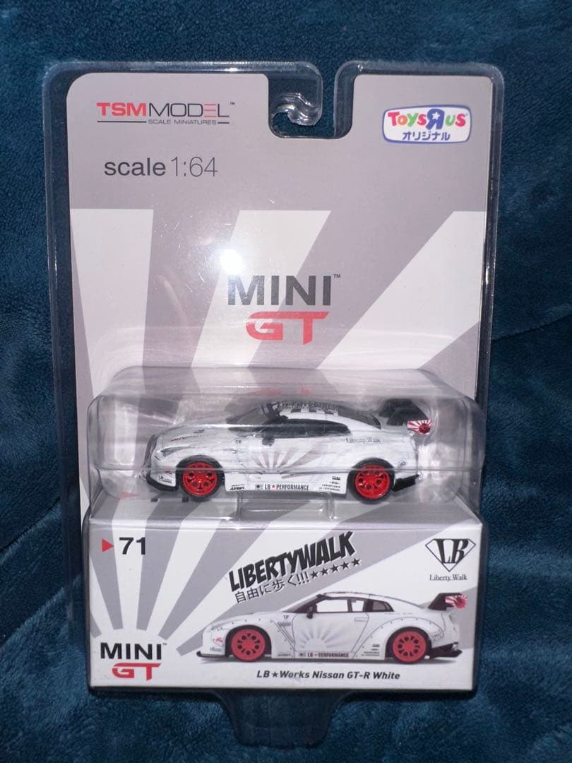 MINI GT LB WORKS NISSAN GT-R White トイザらス