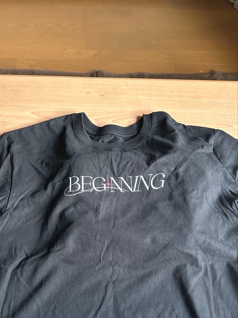 パクヒョンシク　beginningTシャツ　ブラック完売品